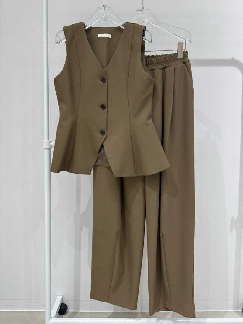 Neroli36 - Korean Women Fashion - #womensfashion - H Porter Vest - 4