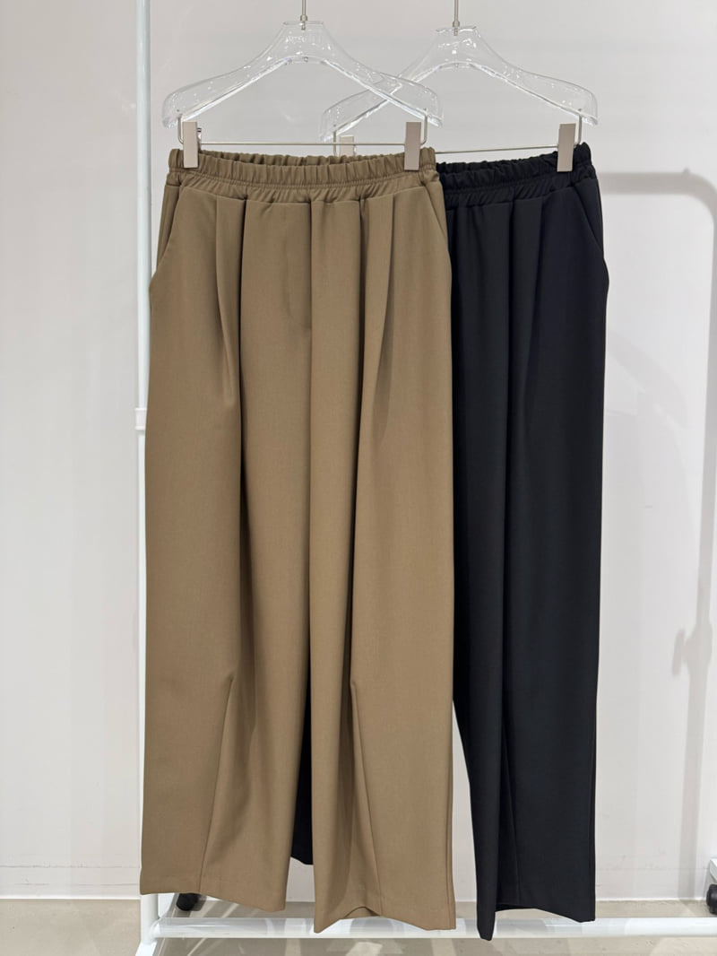 Neroli36 - Korean Women Fashion - #momslook - H Porter Band Pants