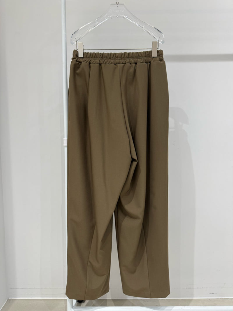 Neroli36 - Korean Women Fashion - #momslook - H Porter Band Pants - 3