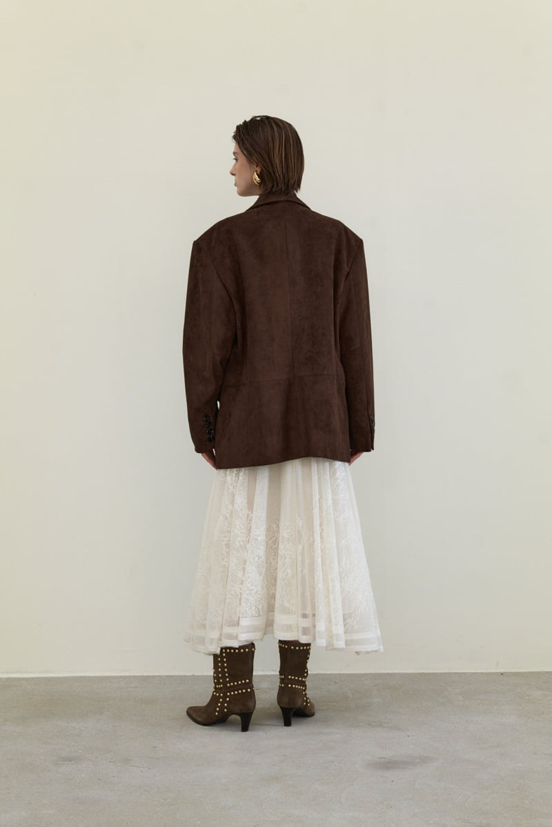 Neroli36 - Korean Women Fashion - #momslook - M Valen Suede Jacket - 10