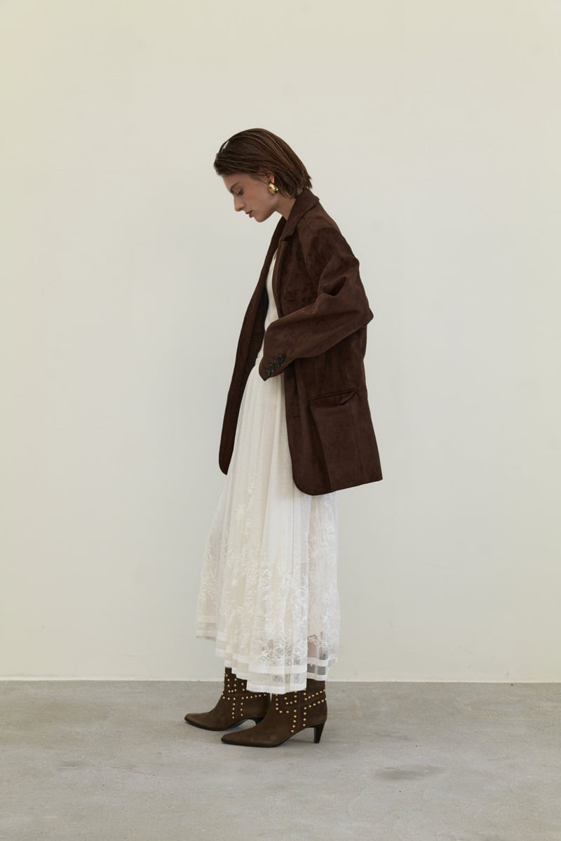 Neroli36 - Korean Women Fashion - #momslook - M Valen Suede Jacket - 12