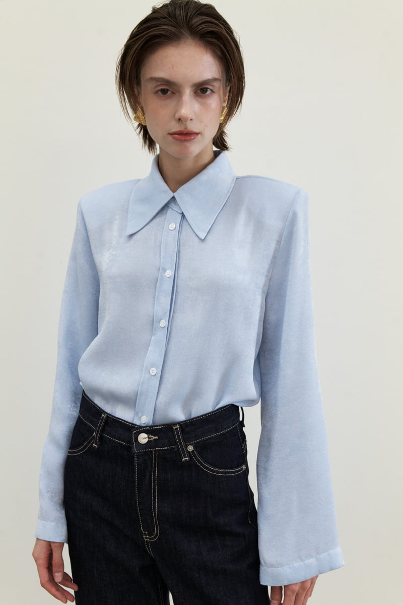 Neroli36 - Korean Women Fashion - #momslook - Pure Pad Shirt - 5