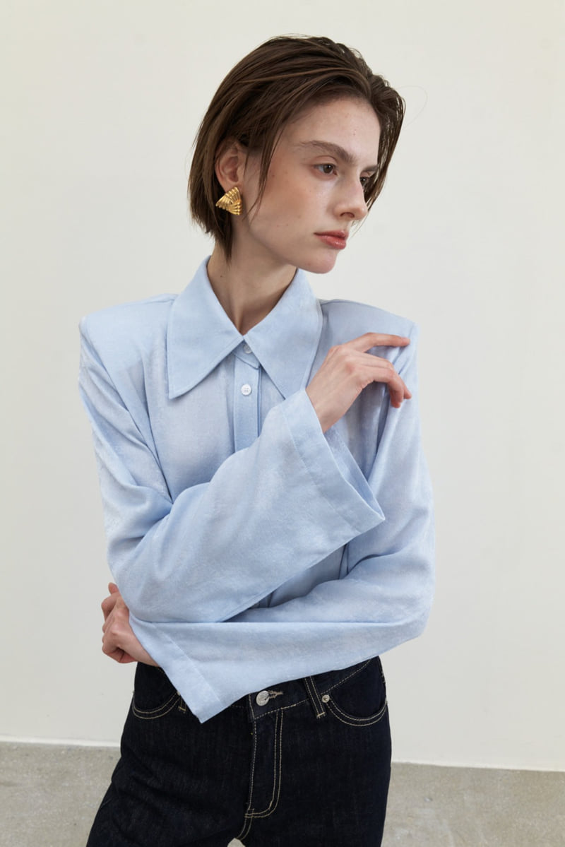 Neroli36 - Korean Women Fashion - #momslook - Pure Pad Shirt - 9