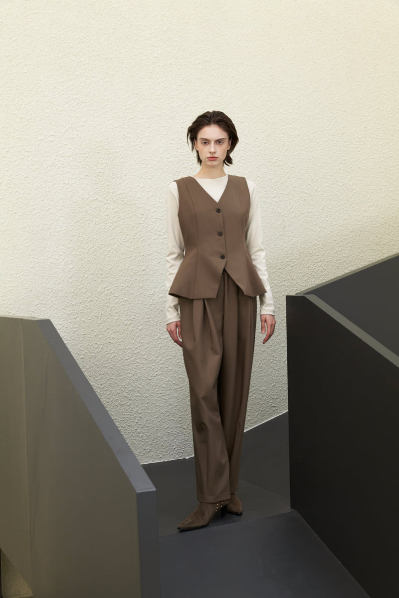 Neroli36 - Korean Women Fashion - #pursuepretty - H Porter Band Pants - 9