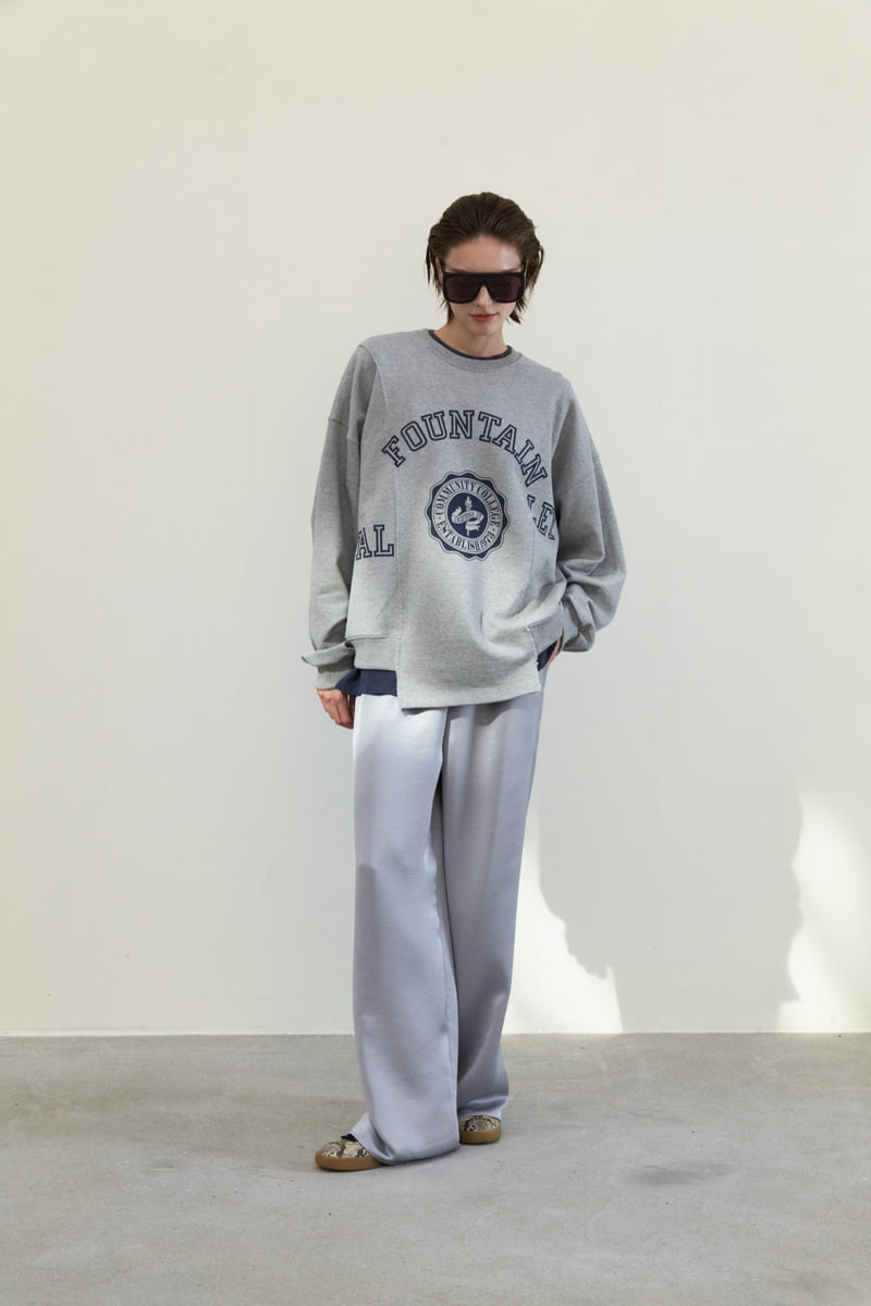 Neroli36 - Korean Women Fashion - #pursuepretty - H Fountain Sweatshirt - 8