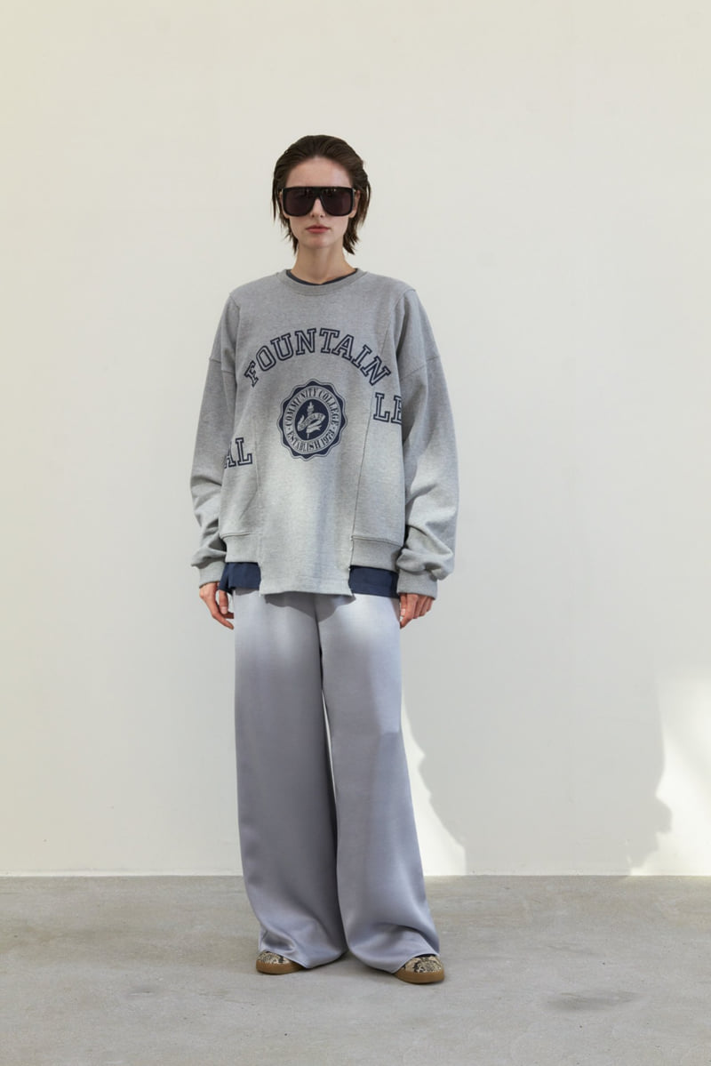 Neroli36 - Korean Women Fashion - #restrostyle - H Fountain Sweatshirt - 9