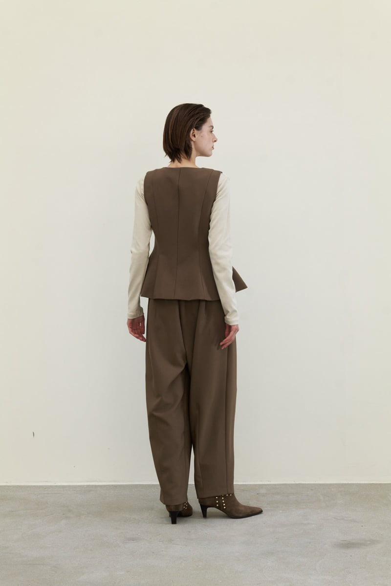 Neroli36 - Korean Women Fashion - #romanticstyle - H Porter Vest - 12
