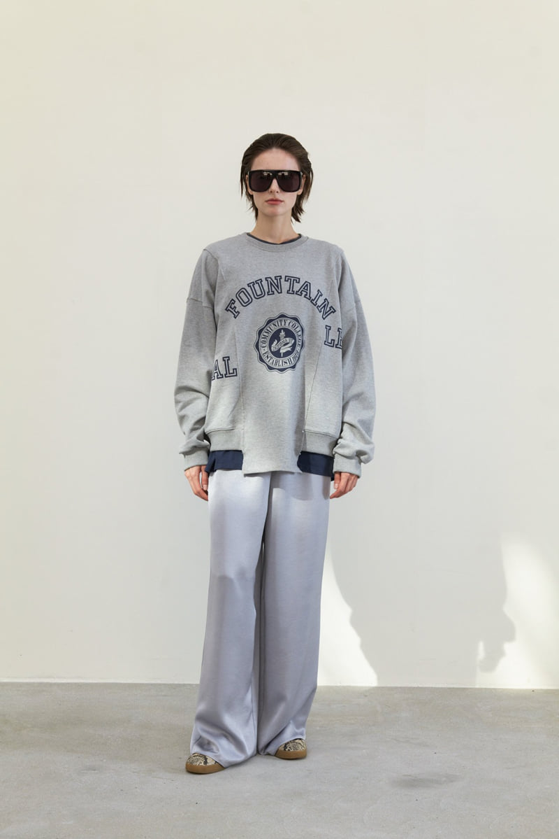 Neroli36 - Korean Women Fashion - #thatsdarling - H Fountain Sweatshirt - 12