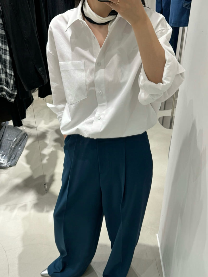 Neroli36 - Korean Women Fashion - #thelittlethings - Heavy Cotton Shirt - 11