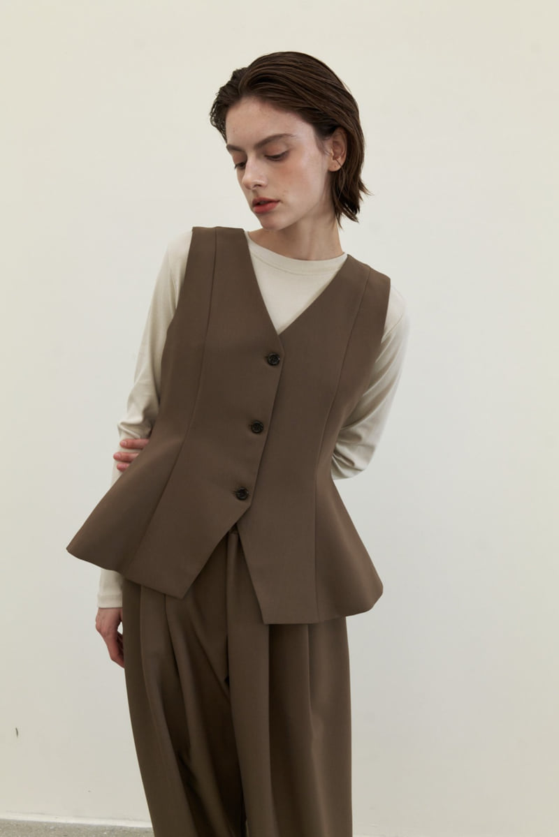 Neroli36 - Korean Women Fashion - #vintageinspired - H Porter Vest - 8