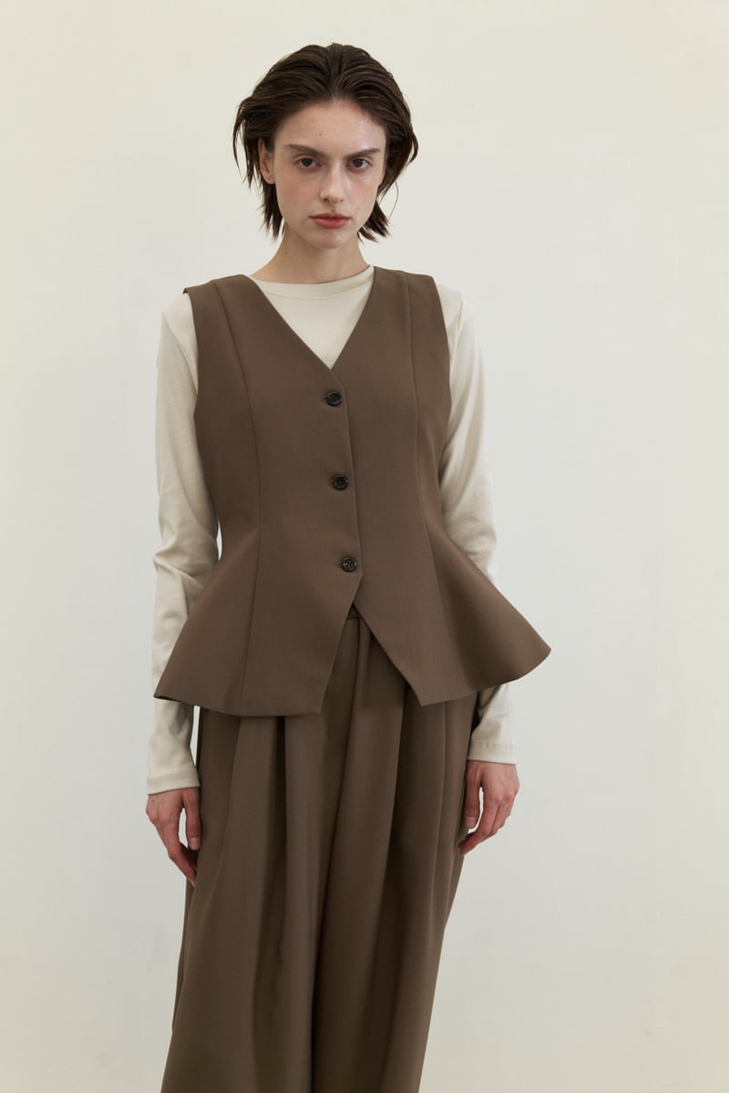 Neroli36 - Korean Women Fashion - #vintagekidsstyle - H Porter Vest - 9