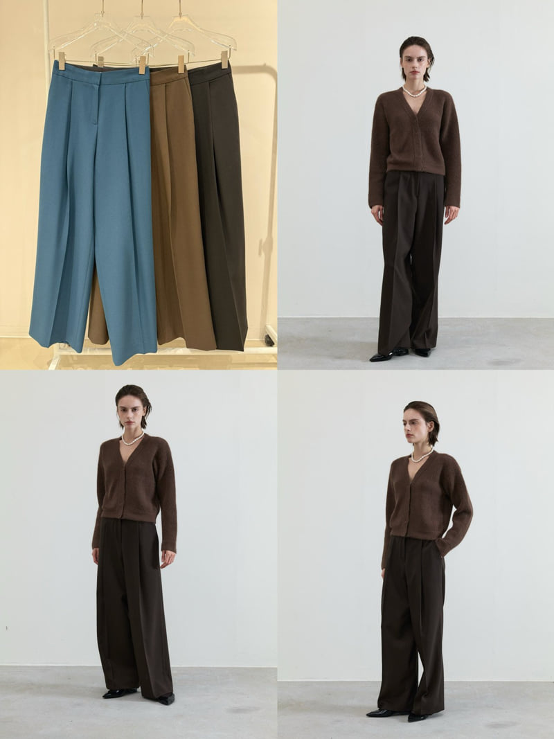 Neroli36 - Korean Women Fashion - #vintageinspired - H W Pleated Pants - 4