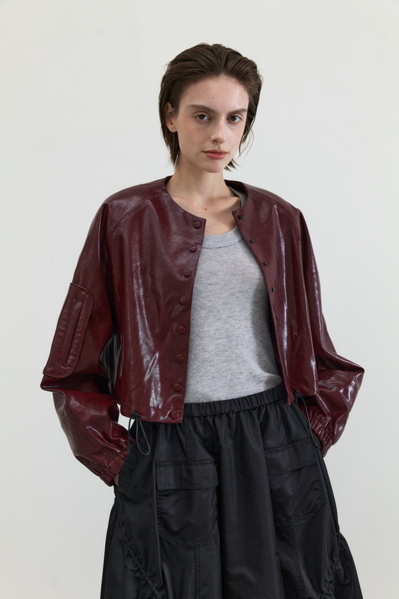 Neroli36 - Korean Women Fashion - #womensfashion - M Crop Jacket - 5