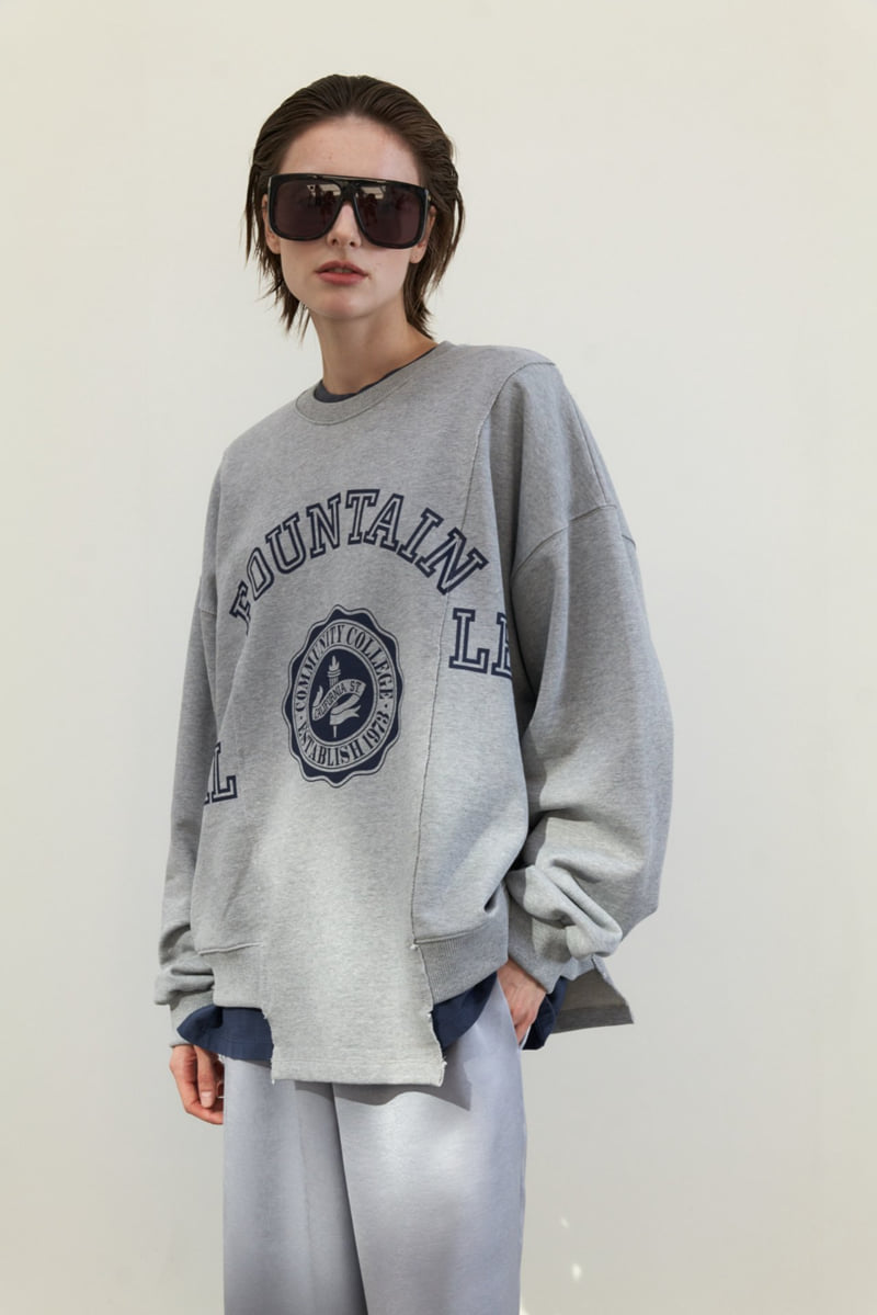 Neroli36 - Korean Women Fashion - #womensfashion - H Fountain Sweatshirt - 5