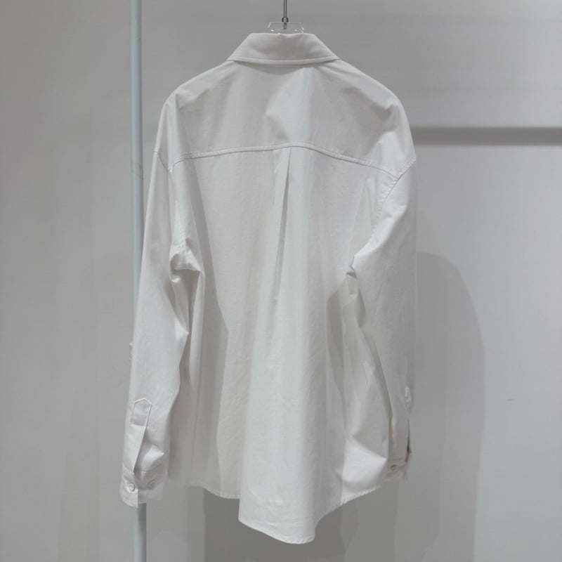 Neroli36 - Korean Women Fashion - #womensfashion - Heavy Cotton Shirt - 3