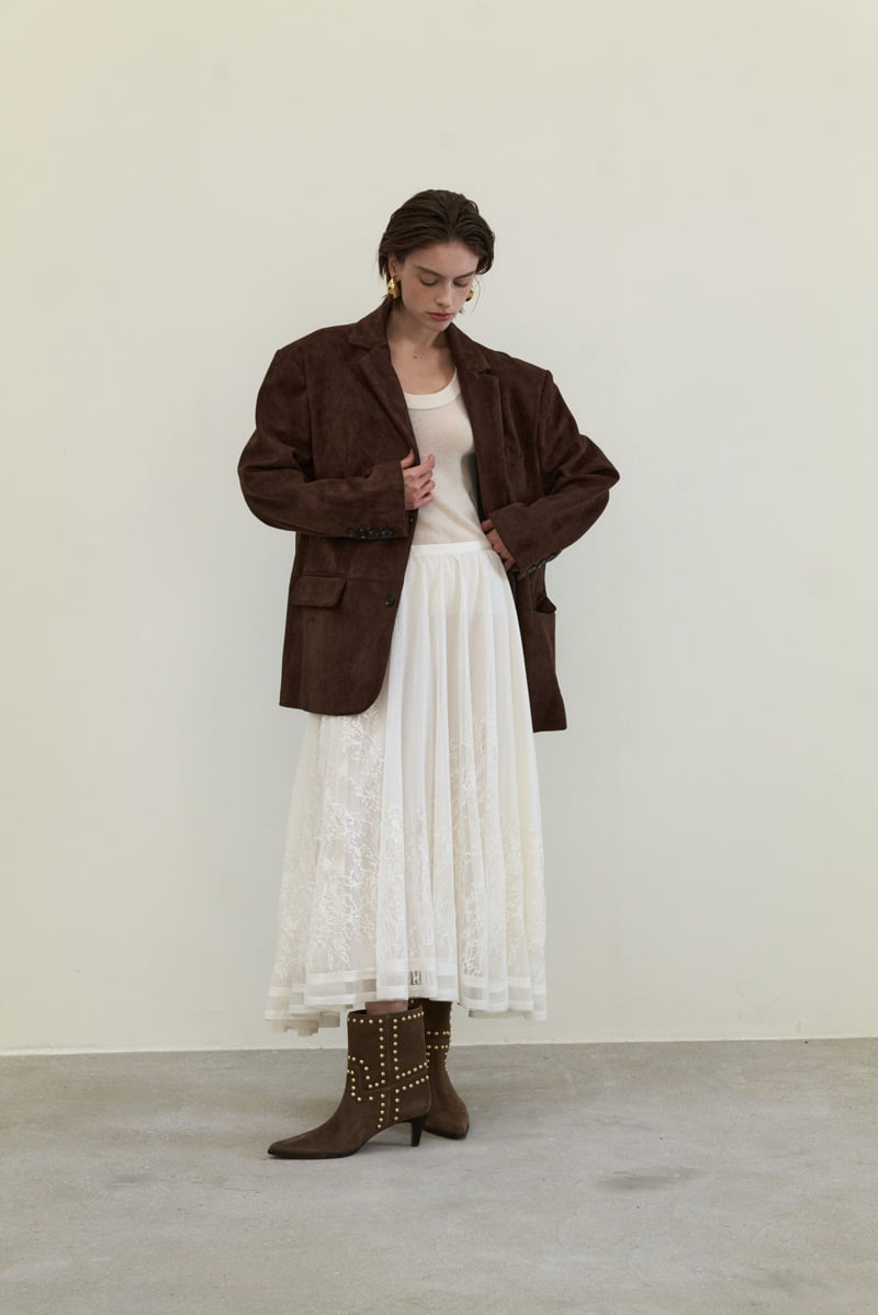 Neroli36 - Korean Women Fashion - #womensfashion - M Valen Suede Jacket - 9