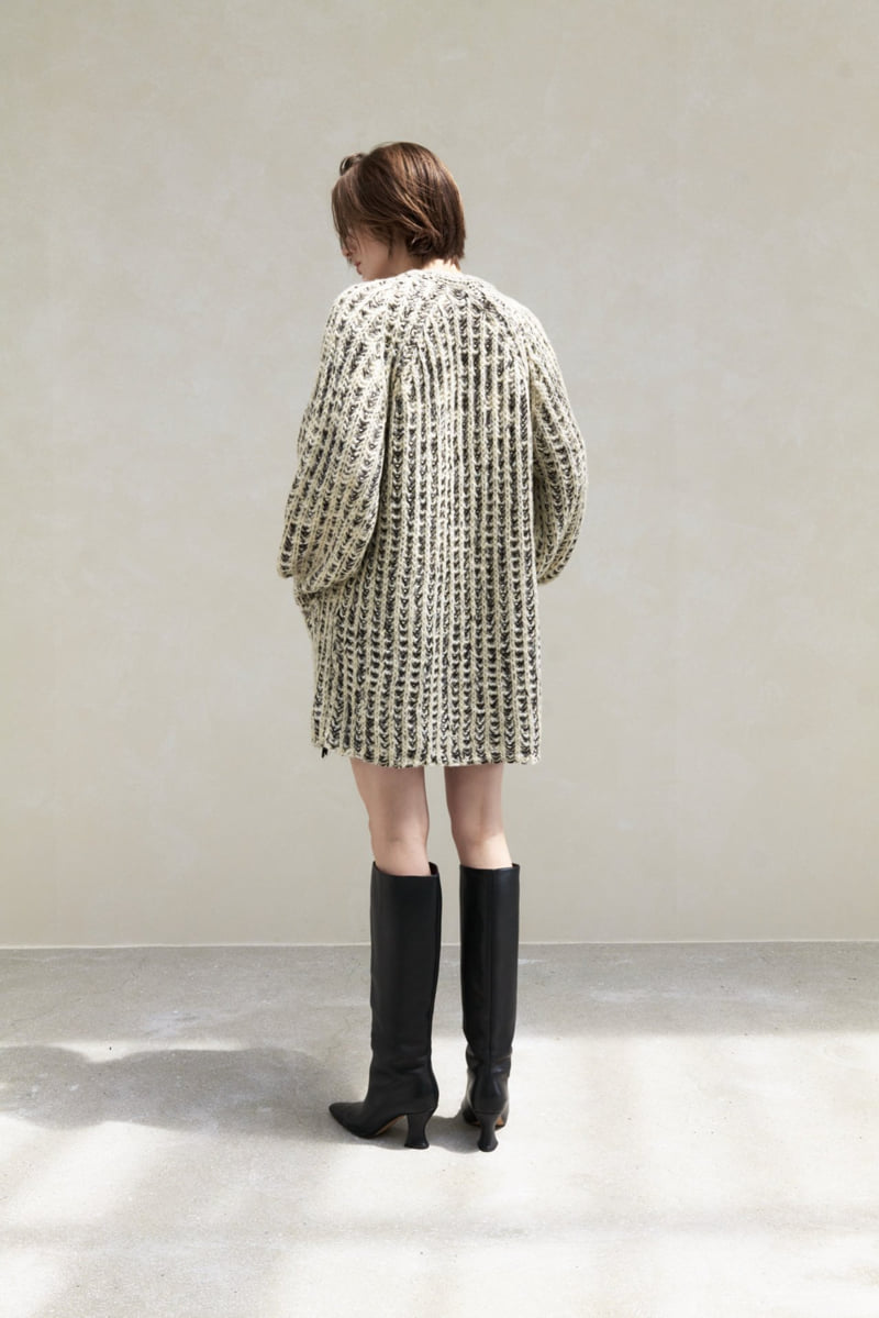 Neroli36 - Korean Women Fashion - #womensfashion - M Pearl Mix Cardigan - 10