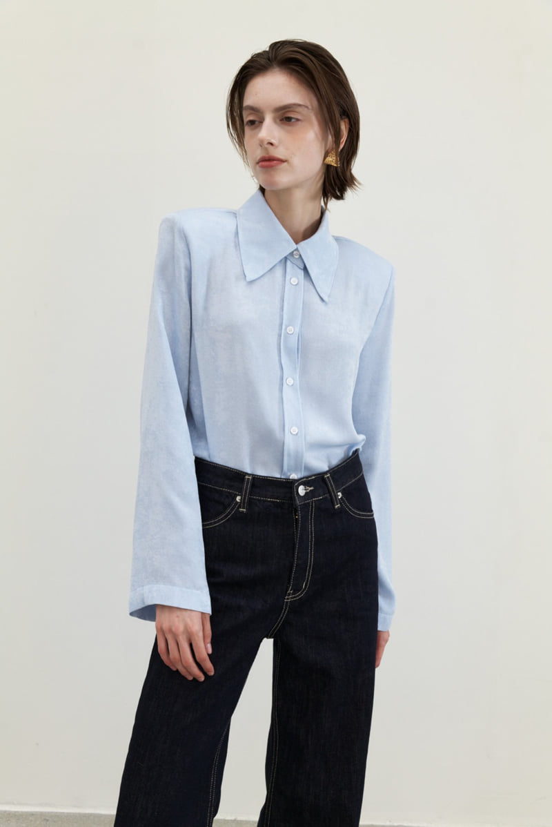 Neroli36 - Korean Women Fashion - #womensfashion - Pure Pad Shirt - 6