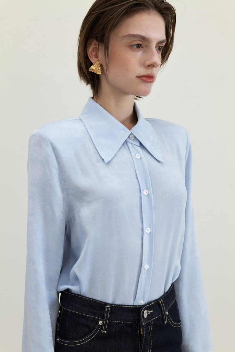 Neroli36 - Korean Women Fashion - #womensfashion - Pure Pad Shirt - 8