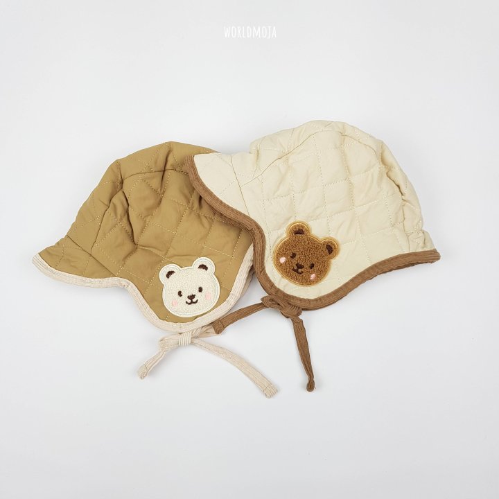New World - Korean Baby Fashion - #babyboutique - Teddy Bear Padded Pilot Hat