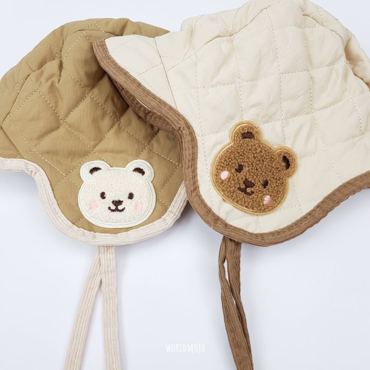 New World - Korean Baby Fashion - #babyboutiqueclothing - Teddy Bear Padded Pilot Hat - 2