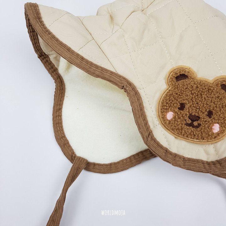 New World - Korean Baby Fashion - #babyclothing - Teddy Bear Padded Pilot Hat - 3
