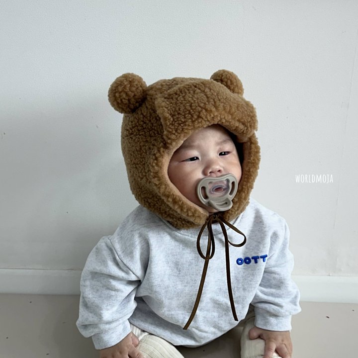 New World - Korean Baby Fashion - #babyclothing - Pom-Pom Fleece Winter Hat - 12
