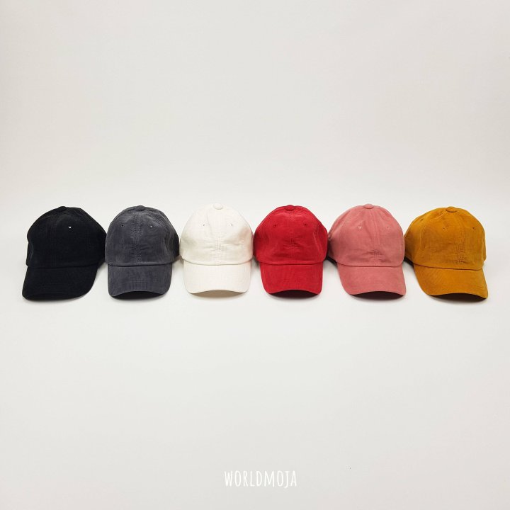New World - Korean Baby Fashion - #babyfashion - Plain Small Corduroy Ball Cap - 7