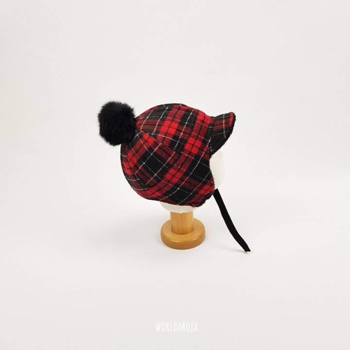 New World - Korean Baby Fashion - #babyfever - Check Pilot Hat - 11