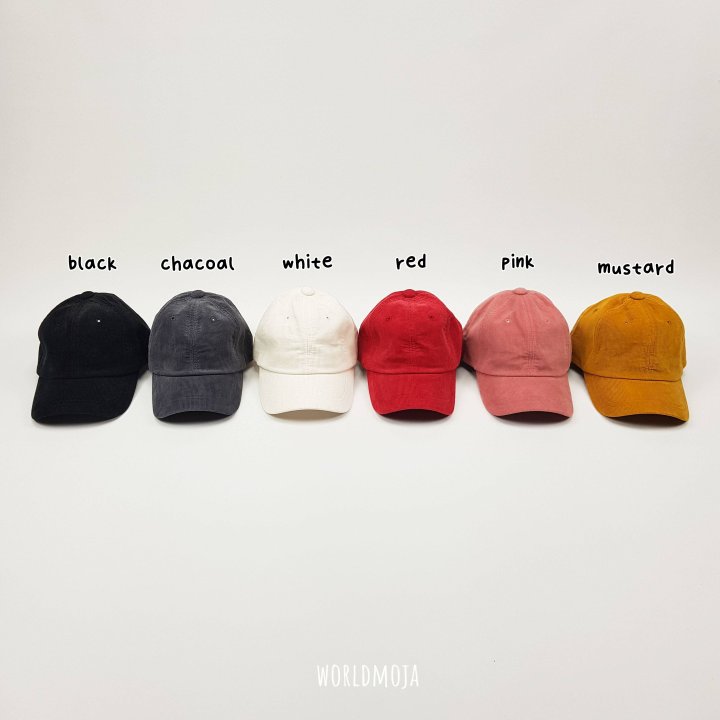 New World - Korean Baby Fashion - #babyfever - Plain Small Corduroy Ball Cap - 8