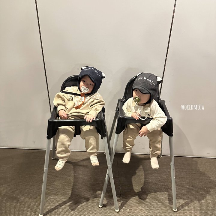 New World - Korean Baby Fashion - #babyoninstagram - Cat Pilot Hat - 7