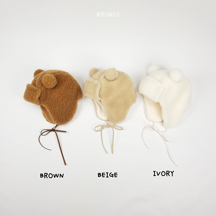 New World - Korean Baby Fashion - #babyootd - Pom-Pom Fleece Winter Hat - 3