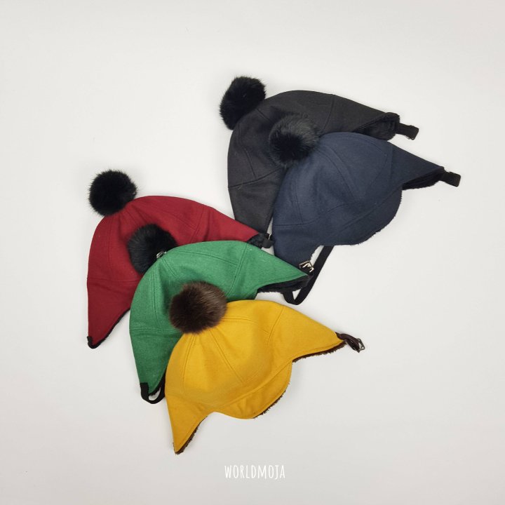 New World - Korean Baby Fashion - #onlinebabyboutique - Wool Pilot Hat