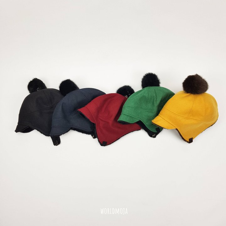 New World - Korean Baby Fashion - #onlinebabyshop - Wool Pilot Hat - 2