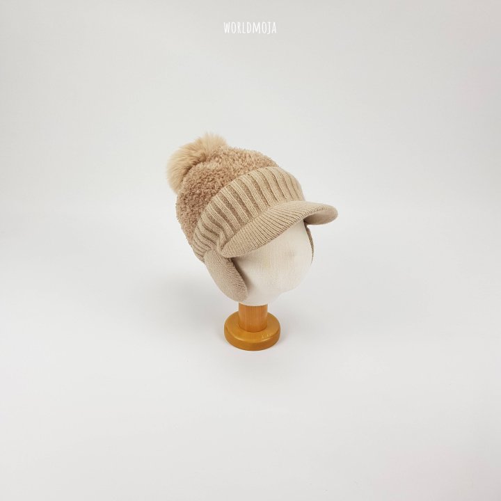 New World - Korean Children Fashion - #childofig - Pom-Pom Earflap Cap (Kids) - 7