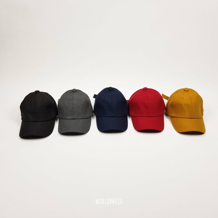 New World - Korean Children Fashion - #childofig - Wool Plain Ball Cap - 2