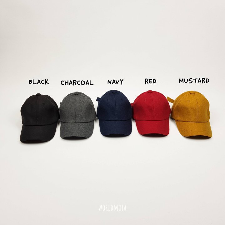 New World - Korean Children Fashion - #childofig - Wool Plain Ball Cap - 3