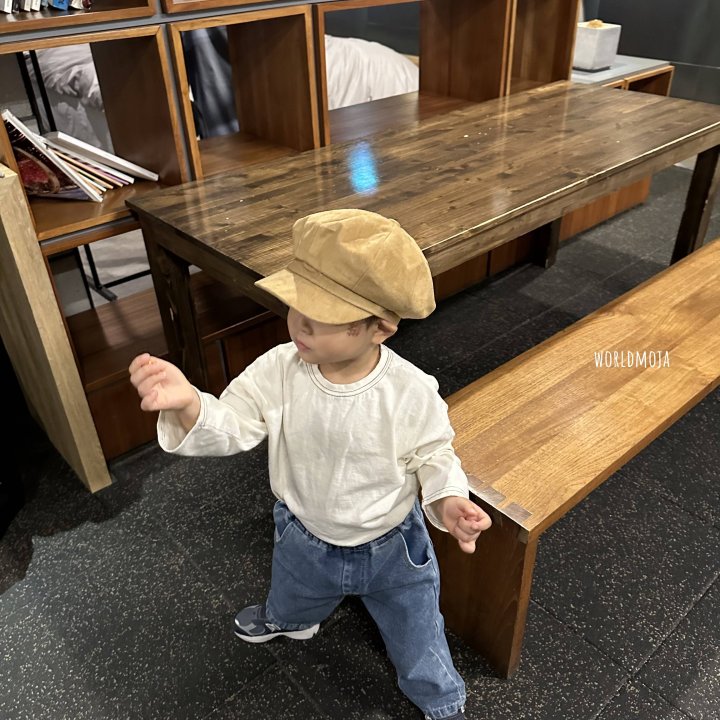 New World - Korean Children Fashion - #childrensboutique - Suede Newsboy Cap - 10