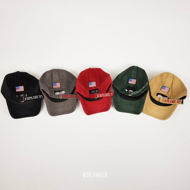 New World - Korean Children Fashion - #childrensboutique - USA Corduroy Ball Cap (Kids) - 6