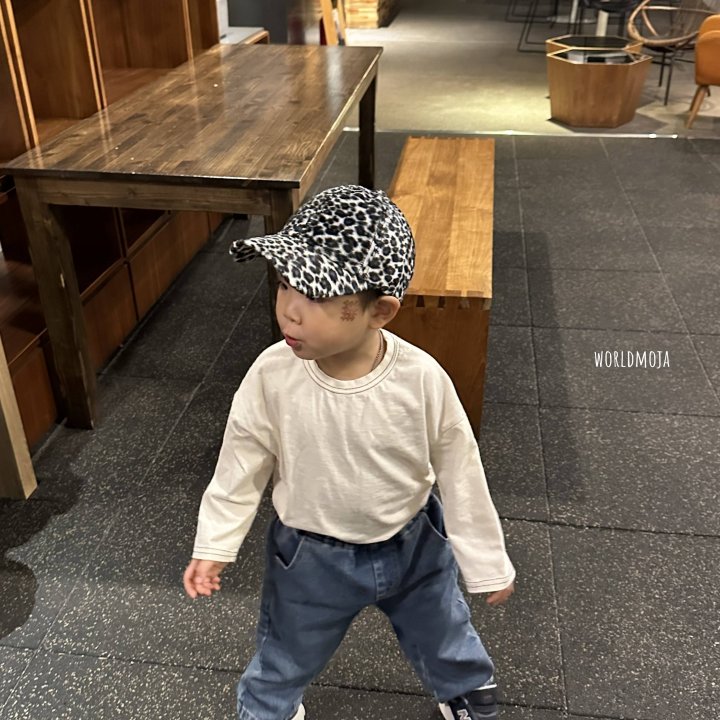 New World - Korean Children Fashion - #designkidswear - Leopard Ball Cap - 11