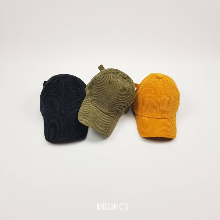 New World - Korean Children Fashion - #designkidswear - Plain Wide Corduroy Ball Cap - 7