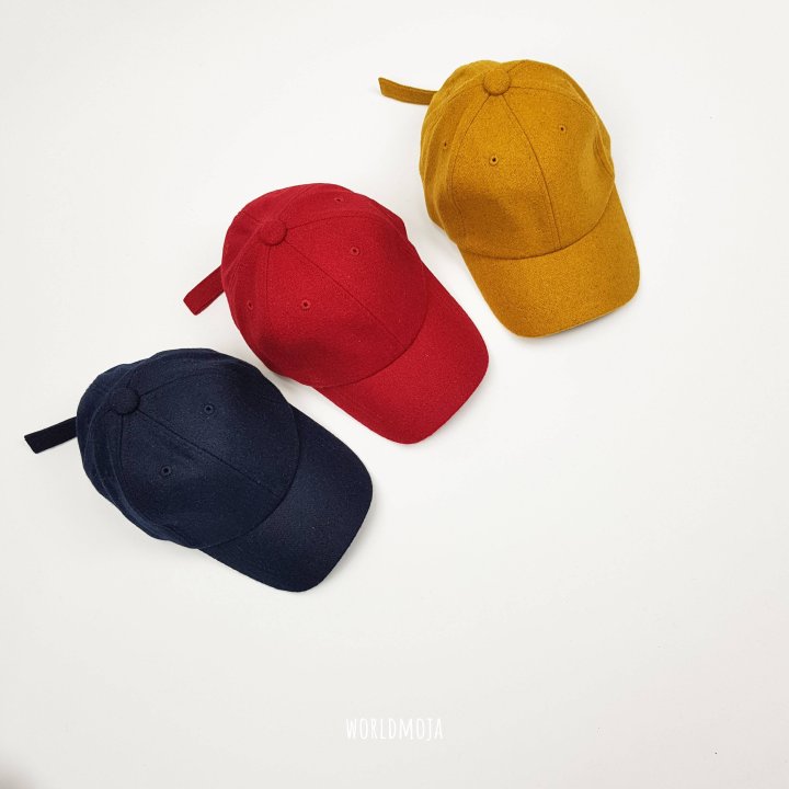 New World - Korean Children Fashion - #designkidswear - Wool Plain Ball Cap - 5