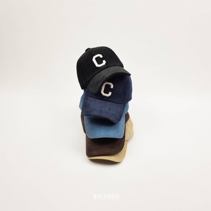 New World - Korean Children Fashion - #kidsshorts - C Corduroy Ball Cap (Kids) - 2