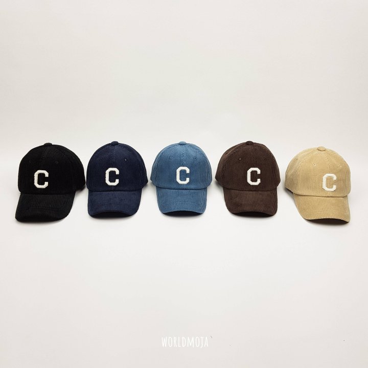 New World - Korean Children Fashion - #kidsstore - C Corduroy Ball Cap (Kids) - 3
