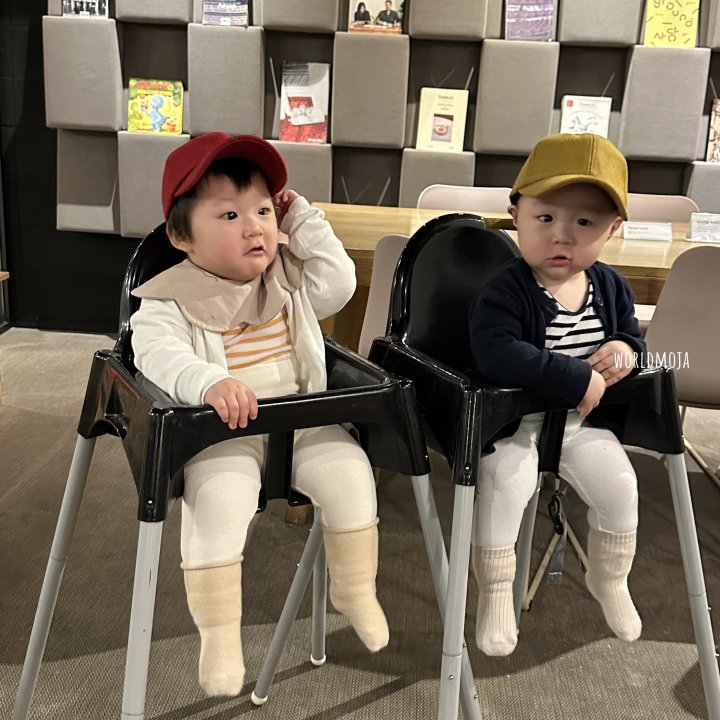 New World - Korean Children Fashion - #kidzfashiontrend - Wool Plain Ball Cap - 10