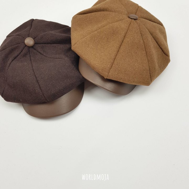 New World - Korean Children Fashion - #littlefashionista - Brim Wool Newsboy Cap - 3