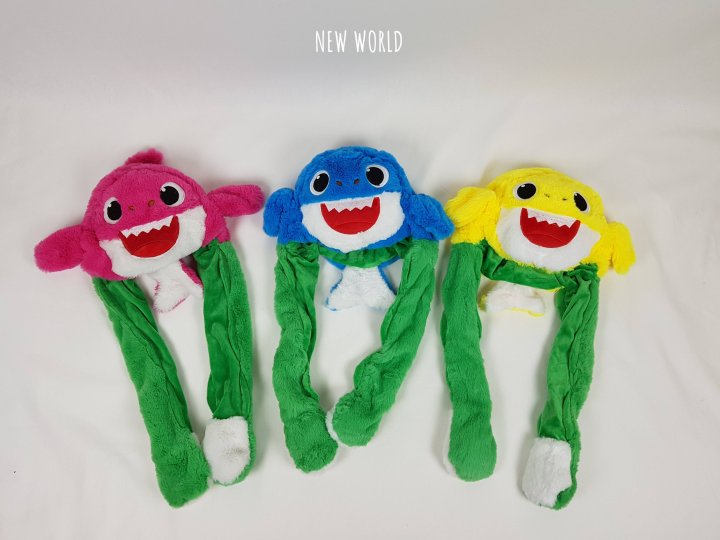 New World - Korean Children Fashion - #littlefashionista - Moving Baby Shark Hat - 3