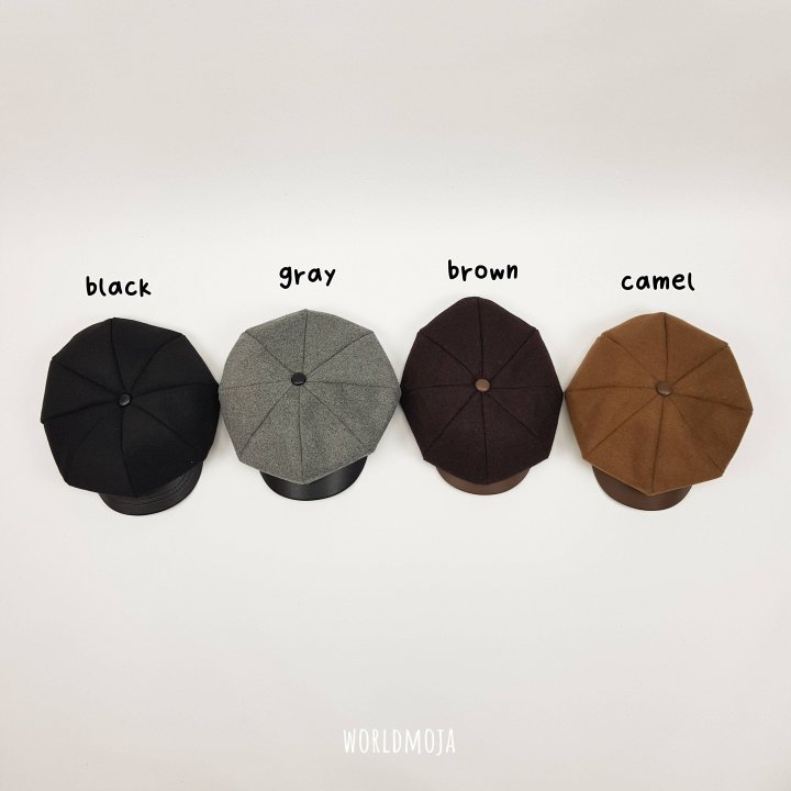 New World - Korean Children Fashion - #minifashionista - Brim Wool Newsboy Cap - 5