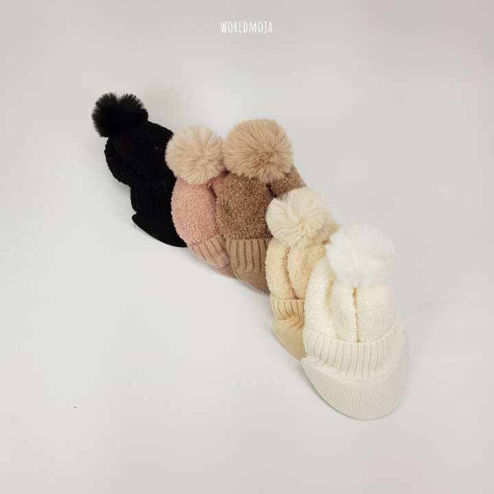 New World - Korean Children Fashion - #magicofchildhood - Pom-Pom Earflap Cap (Kids) - 4