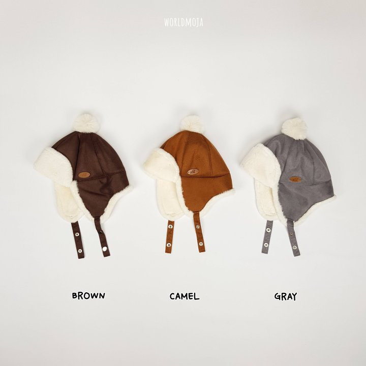 New World - Korean Children Fashion - #toddlerclothing - Cotton Suede Pilot Hat - 2